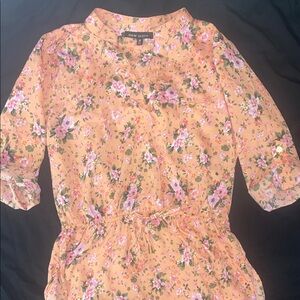 New Glory Floral Top NWOT
